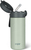 Termoska na tekutiny so slamkou a silikónovým držiakom 350 ml, Pistacio green
