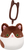 Squishmallows Kľúčenka Glaudini - Dark Brown Tuxedo Cat 9 cm