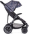 PETITE&amp;MARS Kočík Street+ Air Black + Strieška Limited 100 Palmtree