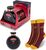 MAD BEAUTY Set koupelový vláček Harry Potter Cedrové dřevo a limetka 300 ml+1 pár ponožek