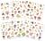 Janod Stickers Samolepky Víly 200 ks