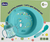 CHICCO Startni set - tanjur, bočica i žličica blue 6m+