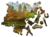Trefl Drevené puzzle 501 - Central Park, Manhattan