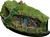 Weta Workshop LE HOBBIT - Statue de l'environnement Hole 24 Gandalf's Cutting (20 cm)