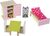 CUBIKA 12640 Zimmer - Holzmöbel für Puppen