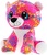 Leopard-Regenbogen-Plüsch, farbig, 24 cm, sitzend