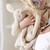 NATTOU Maznáčik plyšový maxi Teddy zajačik 28 x 28 cm, 0m+