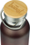 BAAGL Termofľaša s bambusovým viečkom Gradient červeno-čierna, 500 ml
