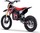 Motocross elettrico per bambini e adolescenti Beneo Motors Falcon rosso - 1600W
