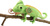 Plyšový chameleón 30 cm ECO-FRIENDLY