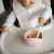 BABYONO Cuillère en silicone - menthe 6m+