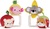 KAWAII FRUITS Koala v banáne plyšová hračka 25cm