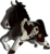 EUGY Pferd 3D Kartonpuzzle
