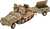 ModelSet militare 63293 - sWS con Flak43 e Sd.Ah58 Rimorchio Munizioni (1:72)