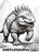 Trefl Omaľovánky Spy Guy Dino