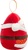 Squishmallows Decorazione natalizia Babbo Natale con occhiali - Nick, 10 cm