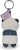 NICI portachiavi Panda Love con ciondolo in metallo, 8 cm