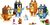 LEGO® Bluey 11217 Rodina Bluey z kociek