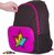 PIXIE CREW rucsac de timp liber negru cu puncte fucsia