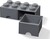 Boîte de rangement LEGO® 8 - avec tiroir gris foncé 250 x 500 x 180 mm