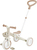 Globber detské odrážadlo trojkolesové - Learning Trike 3in1 PLUS Ecologic Coconut