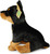 Plišani pas doberman 30 cm EKO-PRIJATELJSKI