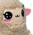 KAWAII Ovečka hnedá plyšová hračka 22cm
