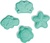 Bigjigs Toys Silikónové  formičky zelené Eggshell