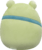 SQUISHMALLOWS Zöld béka táskával - Wendy