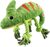 Hračka Dog Fantasy Jungle chameleón pískací zelená 28cm