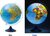 Cablul RELIEF de 25 cm al lui Alaysky - Free Globe Physical / Political cu Led EN