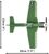 Cobi II WW North American P-51D Mustang, 1:48, 152 k