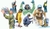 Model Kit figurky 1246 - NATO PILOTS AND GROUND CREW (1:72)