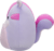 SQUISHMALLOWS Fialovo-ružový chipmunk - Tamara
