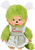 Monchhichi Mončiči Matcha barista ragazza 20cm
