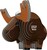 EUGY Los 3D puzzle di cartone