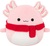 Squishmallows Ružový axolotl so šálom Archie, 30 cm