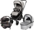 Set kočík Move Cross 3 + hlboká korba Move XL 3 + autosedačka, Metal Grey