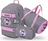 BAAGL SET 3 Skate Kuromi Grey: Rucksack, Federmäppchen, Sporttasche GRS