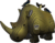 EUGY Nosorog 3D kartonasta sestavljanka