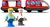 2Kids Toys Tren urban electric roșu