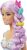 Mattel Barbie Märchenpuppe mit langen Haaren – Meerjungfrau