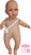 Llorens 424P BABY ENZO &amp; JULIA - realistická bábika so zvukmi a mäkkým telom