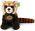 Plyšová panda červená  28 cm ECO-FRIENDLY