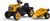 Falk Tractor de pedales JCB con remolque