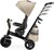Kinderkraft Detská trojkolka Easytwist Beige