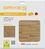 BRIXIES Plus 225.002 Base di design per costruzioni - legno 25,5 x 25,5 cm