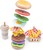 Woet Set di legno - fast food