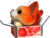 EUGY Kočka Pumpkin 3D kartonová skládačka