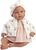 Llorens M844-004 oblečenie pre bábiku bábätko NEW BORN veľkosti 43-45 cm